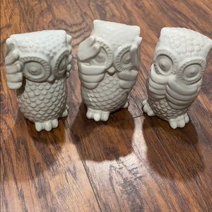 Hear no evil, speak no evil, see no evil owls🦉